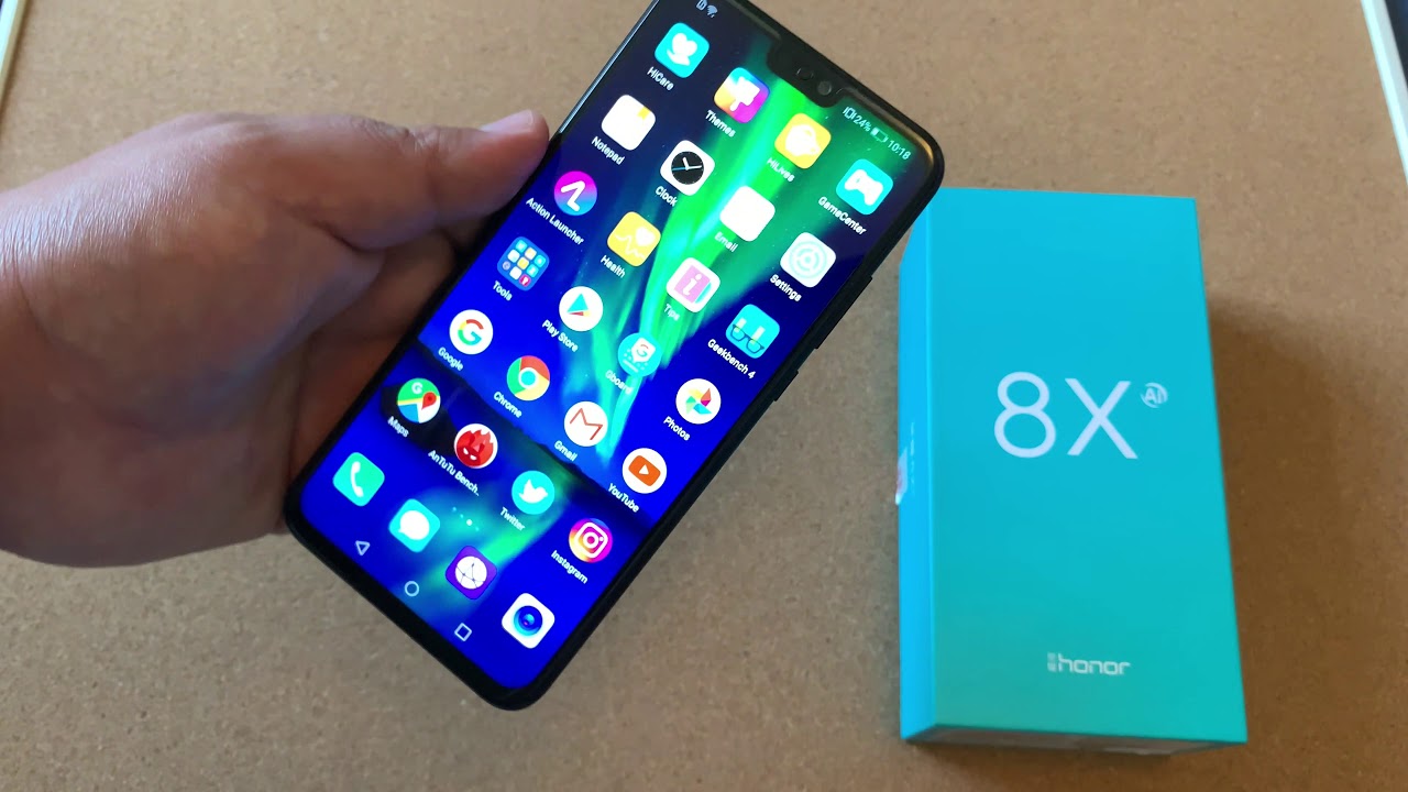 Honor 8X Design and Display